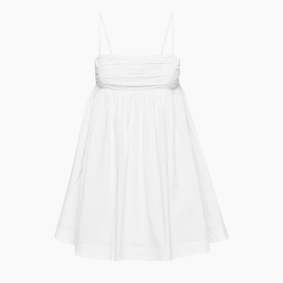 Reformation | NWT Catarina Cotton Mini Dress in‎ White size 8 - Picture 14 of 14